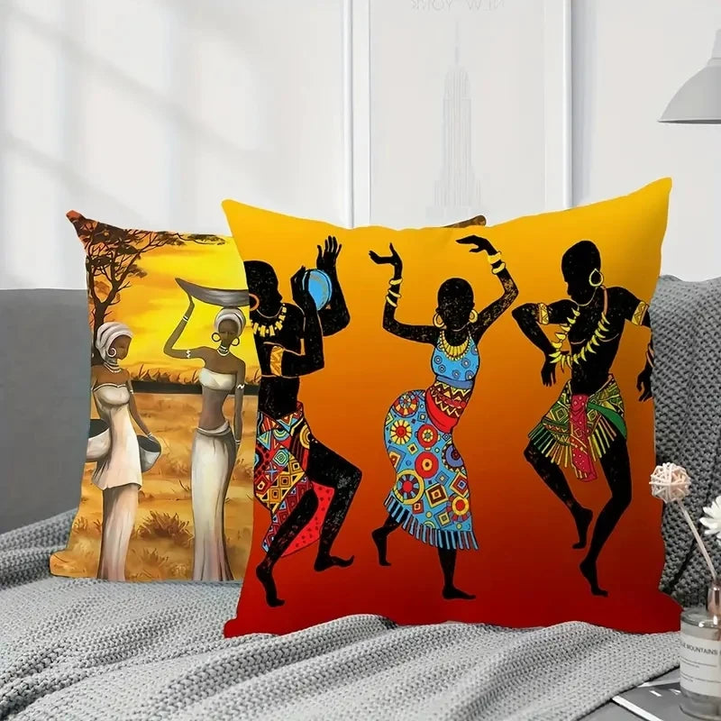 Taie d'oreiller traditionnelle lavable pour femmes africaines, 1 pièce,