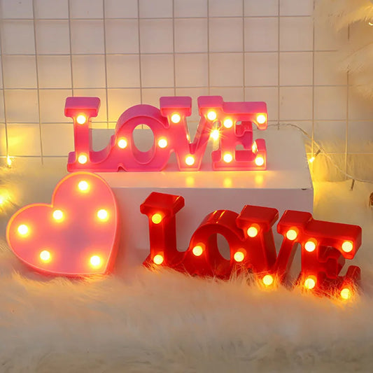 Lampe LED pour décoration saiint valentin