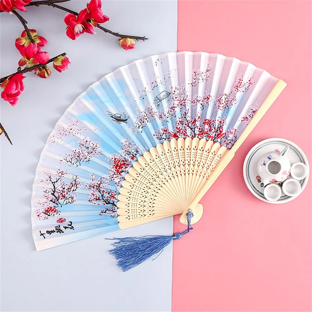 Ventilateur de style chinois pliable