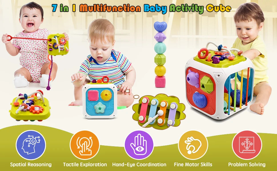 Jouets 7 en 1 pour bébés