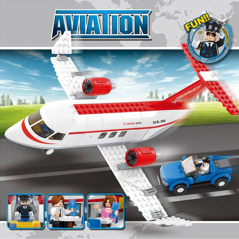 blocs de construction avion cargo