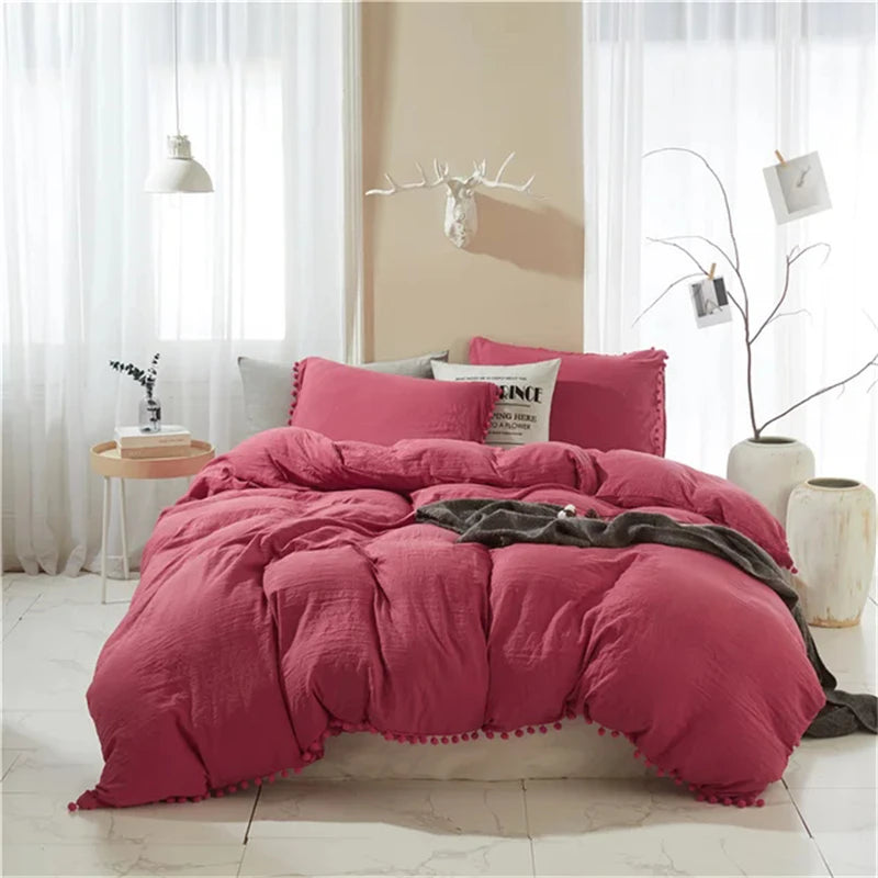 Ensemble de housse de couette  sans drap de lit