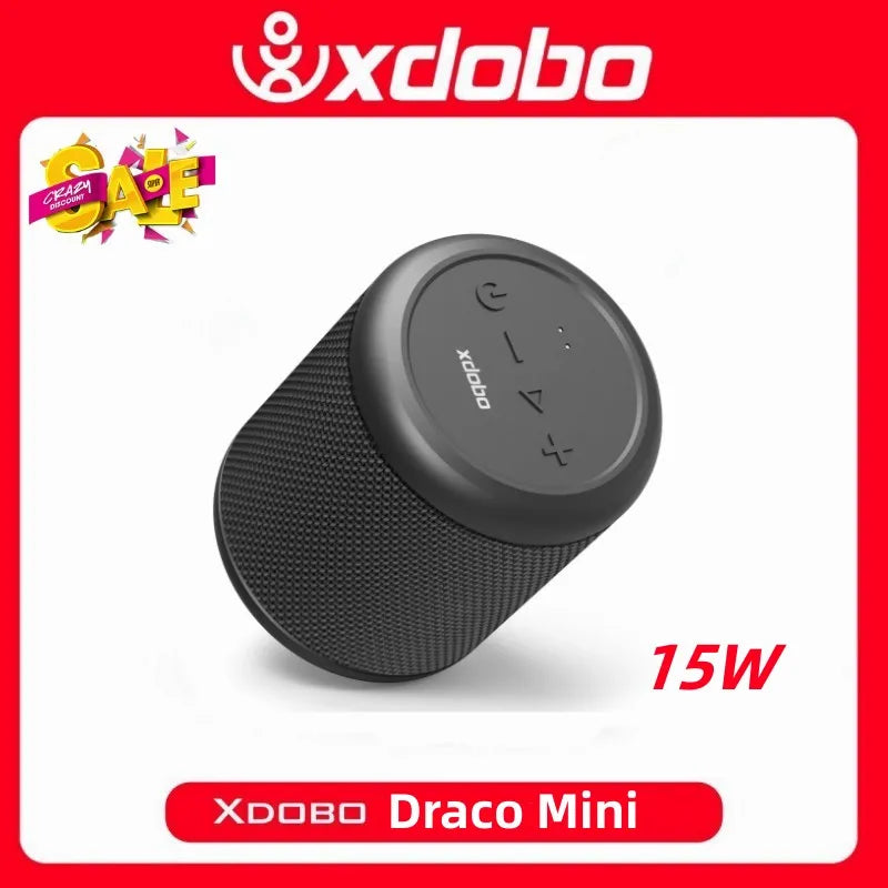 Mini haut-parleur Bluetooth sans fil TWS étanche 15 W