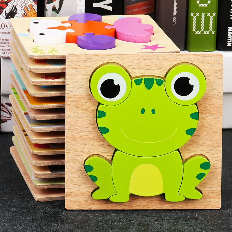 Puzzles en bois 3D