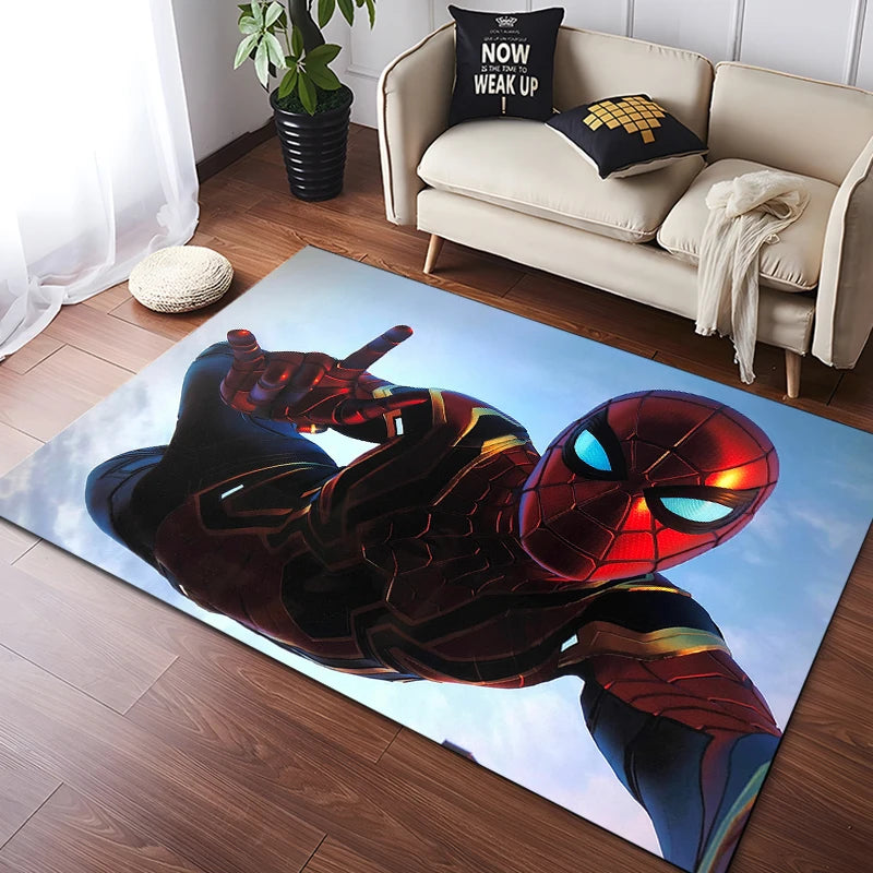 Tapis chambre Spiderman