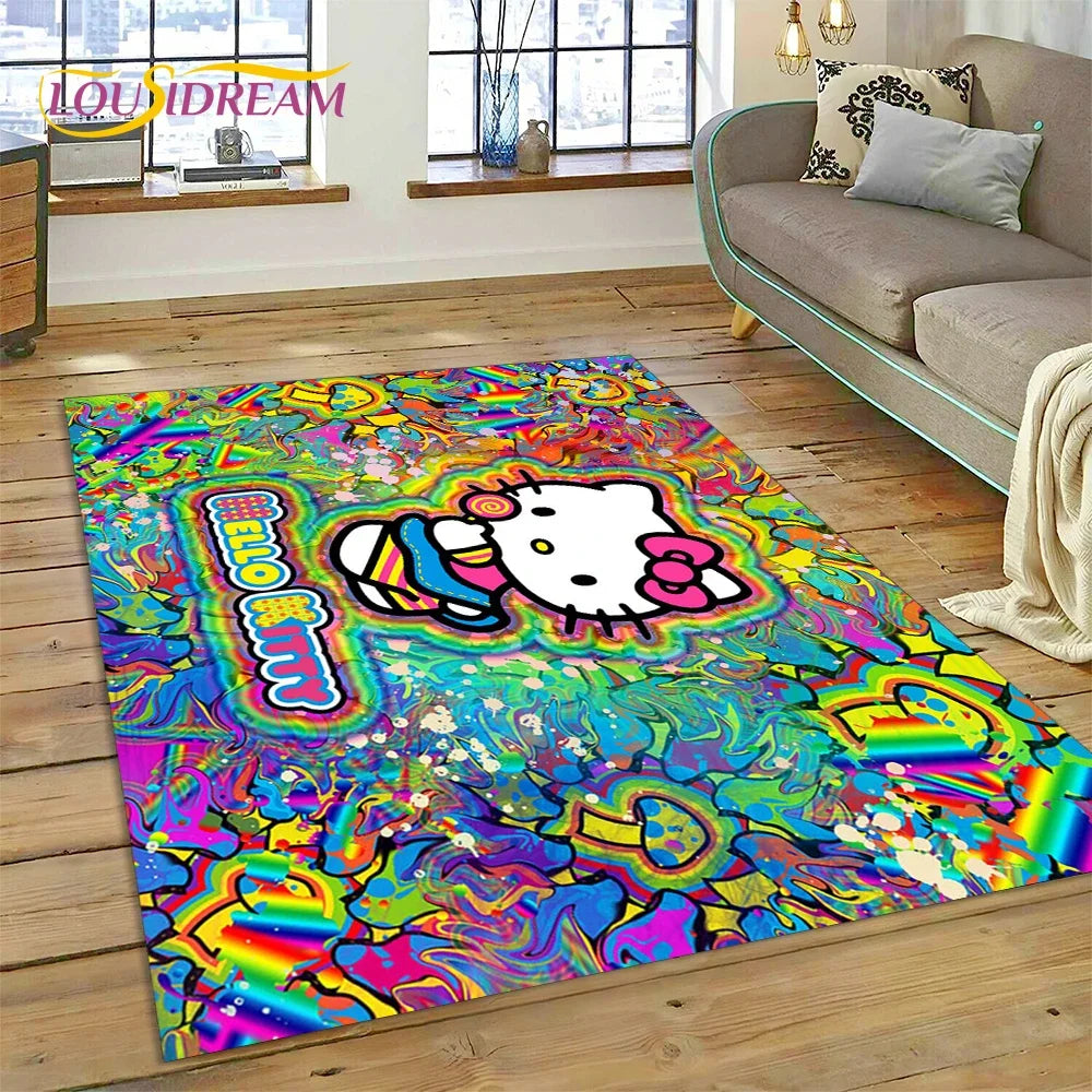 tapis  Hello Kitty