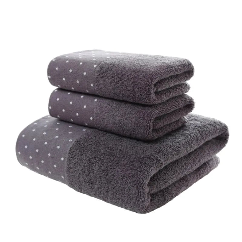 Lot de 3 serviettes de bain