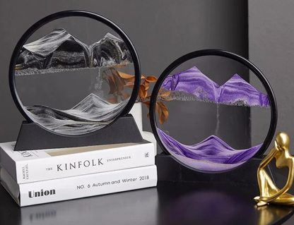 Lampe Décorative Sable en Mouvement – Art Lumineux Relaxant