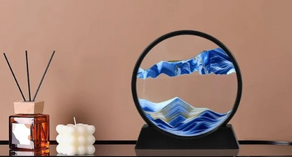 Lampe Décorative Sable en Mouvement – Art Lumineux Relaxant