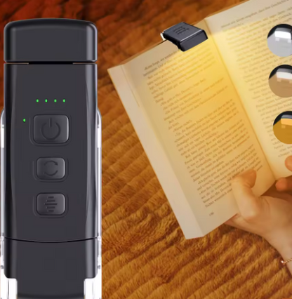 Lampe de Lecture LED Rechargeable – Clip Portable