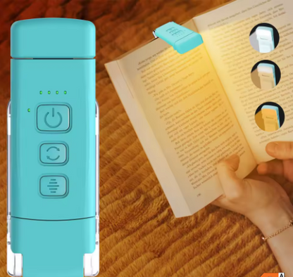 Lampe de Lecture LED Rechargeable – Clip Portable