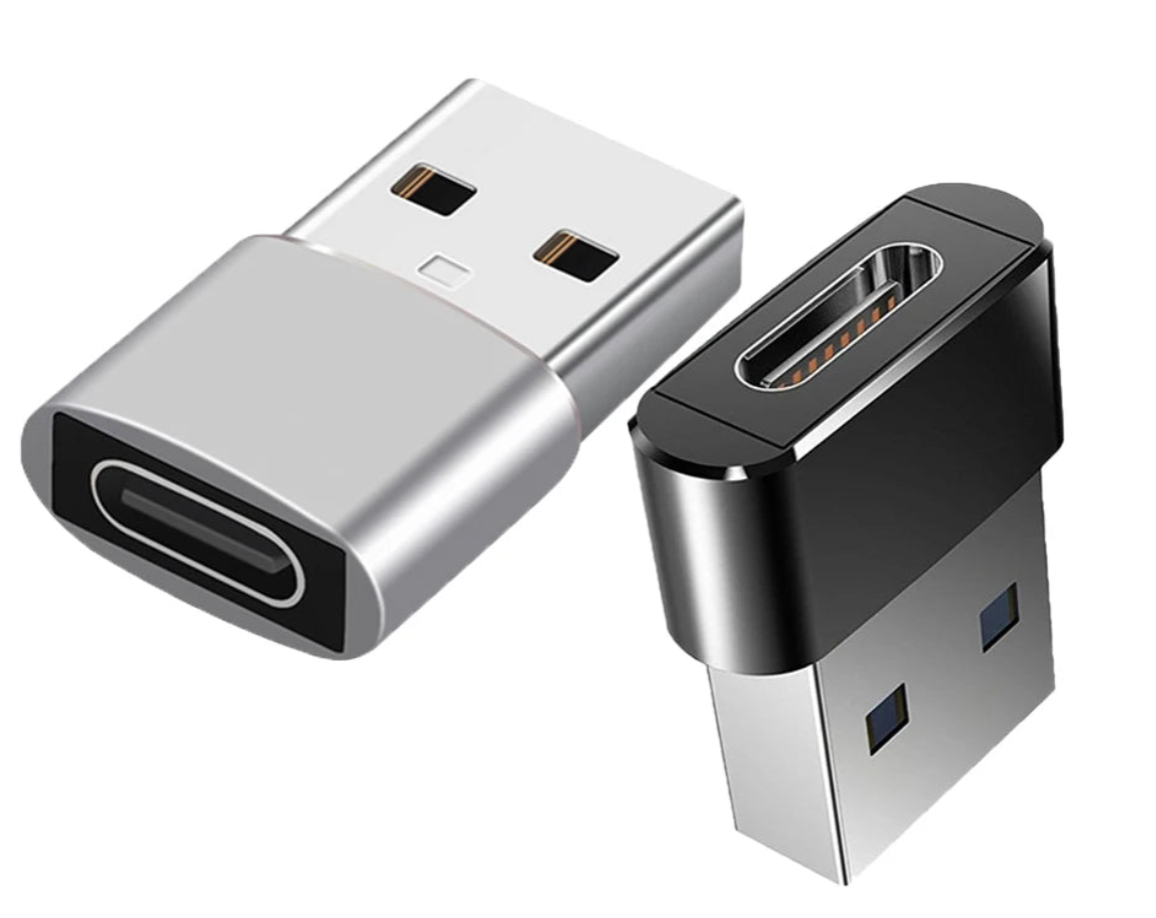 Adaptateur USB-A vers USB-C 2 pièces