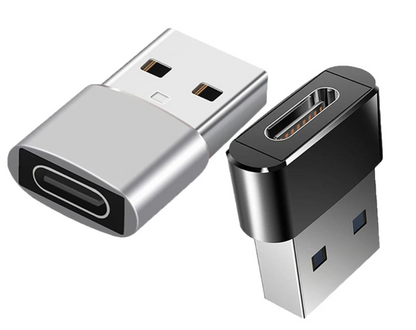 Adaptateur USB-A vers USB-C 2 pièces