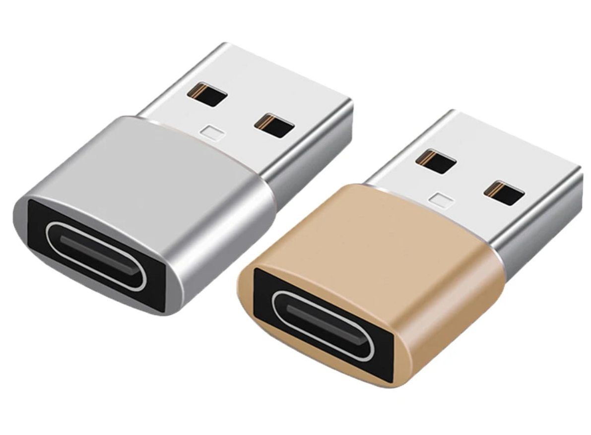 Adaptateur USB-A vers USB-C 2 pièces