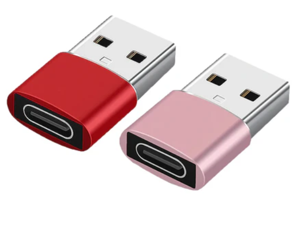 Adaptateur USB-A vers USB-C 2 pièces