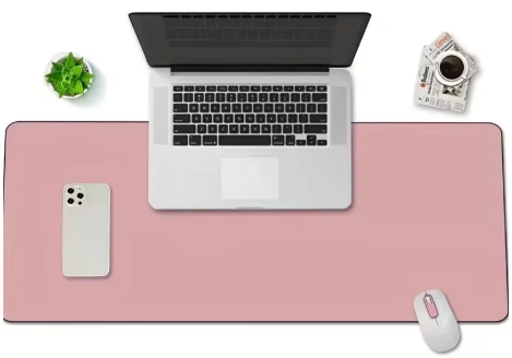 Tapete de proteção de mesa de couro