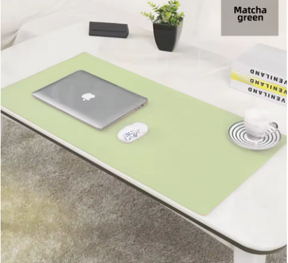 Tapete de proteção de mesa de couro