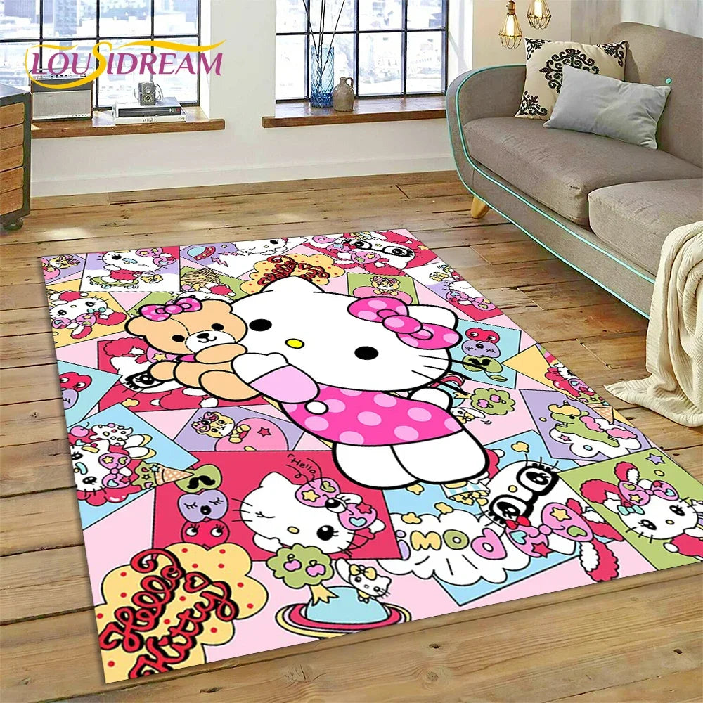 tapis  Hello Kitty