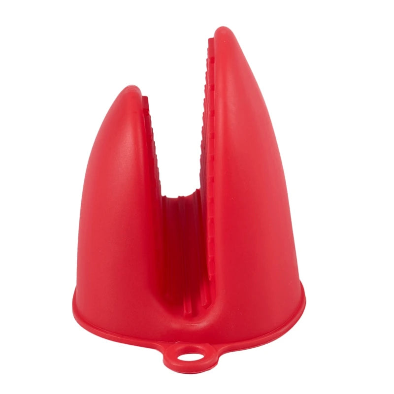 gant silicone rouge x2