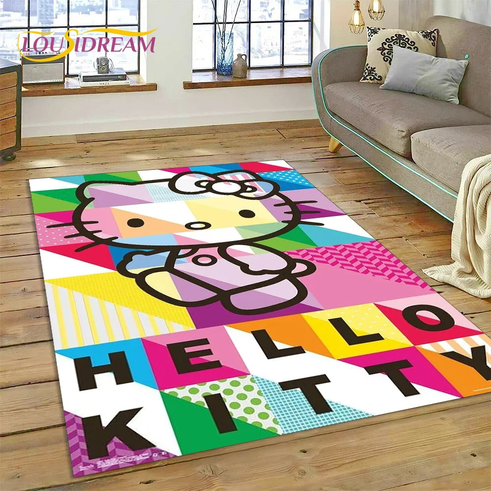 tapis  Hello Kitty