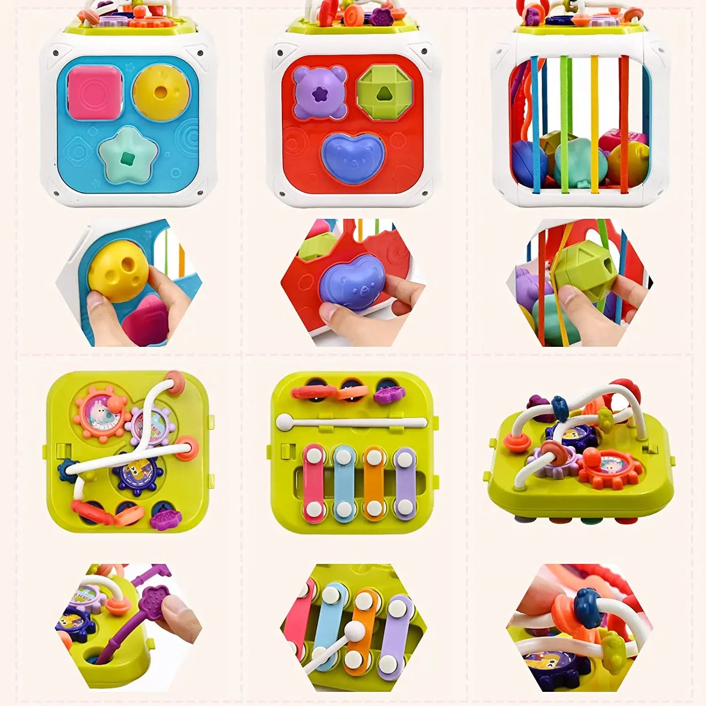 Jouets 7 en 1 pour bébés