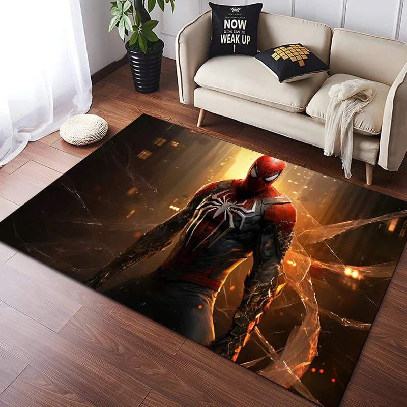 Tapis chambre Spiderman