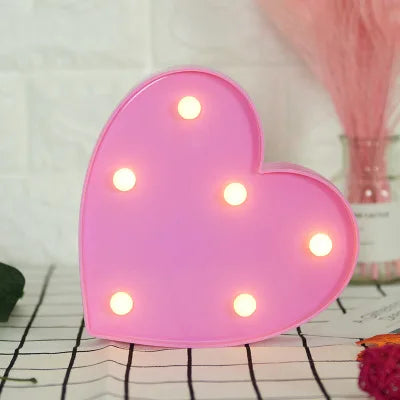 Lampe LED pour décoration saiint valentin