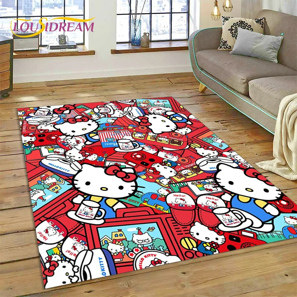 tapis  Hello Kitty