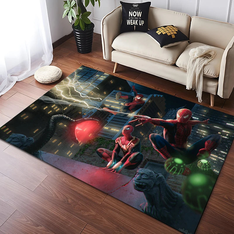 Tapis chambre Spiderman