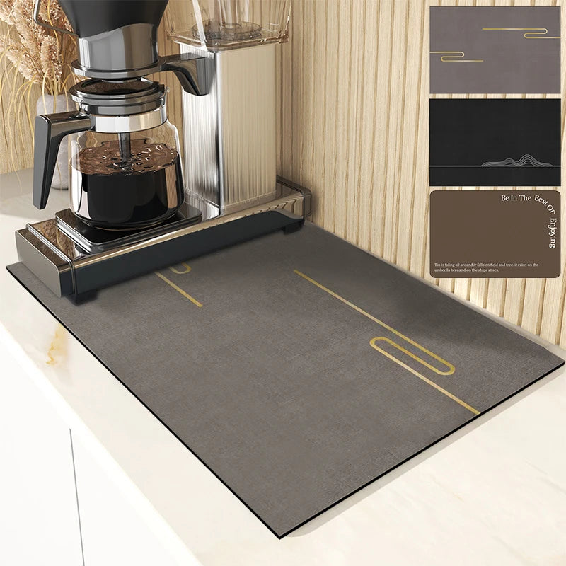 Tapis de séchage de vaisselle de cuisine