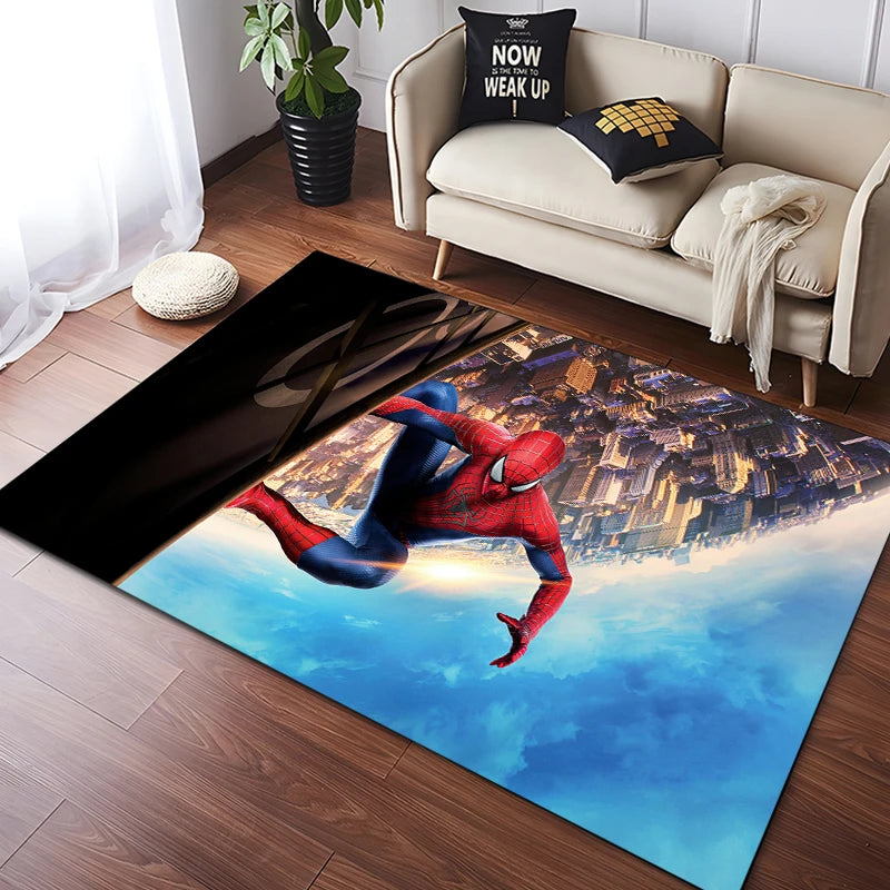 Tapis chambre Spiderman